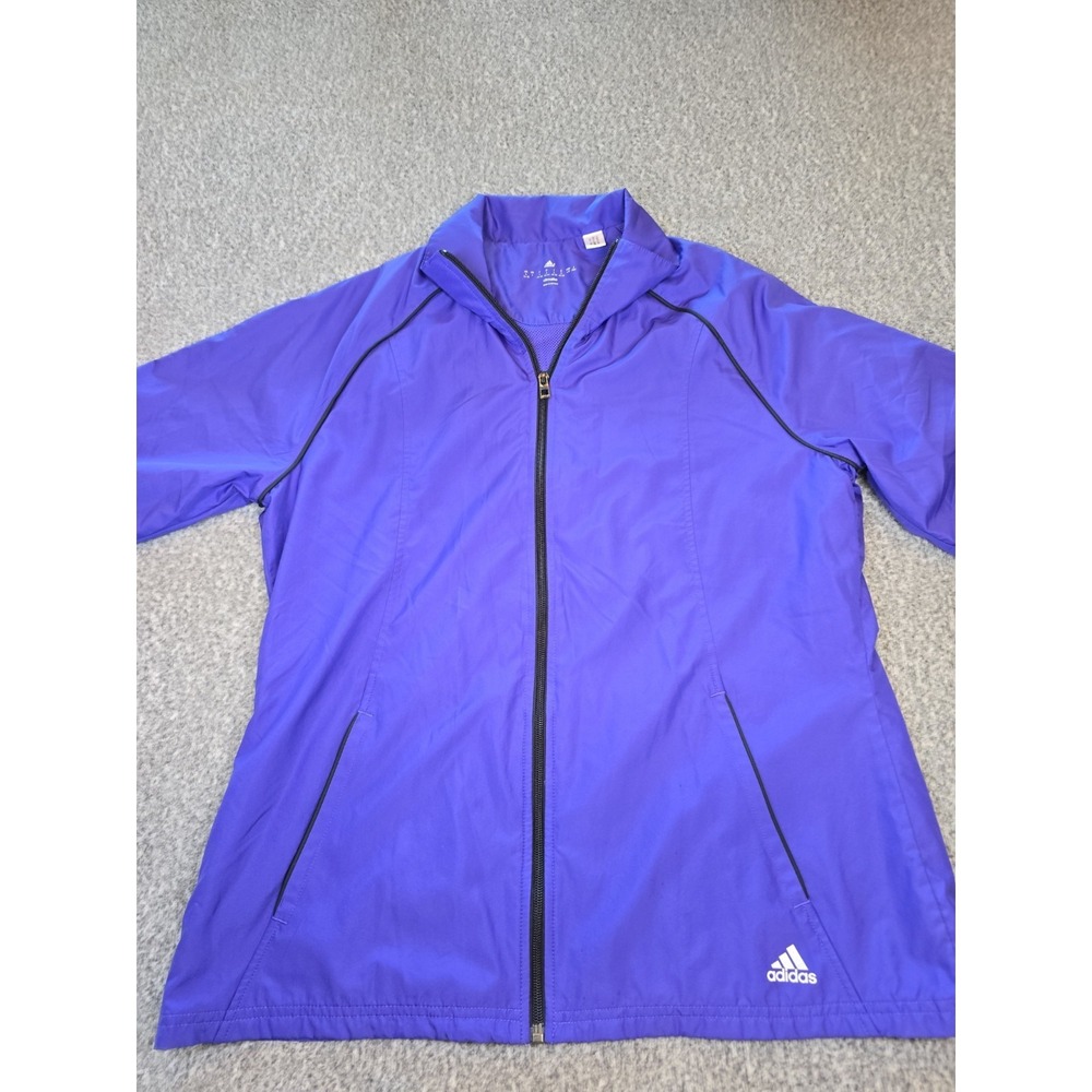 Adidas Womens Climate Windbreaker Jacket Large